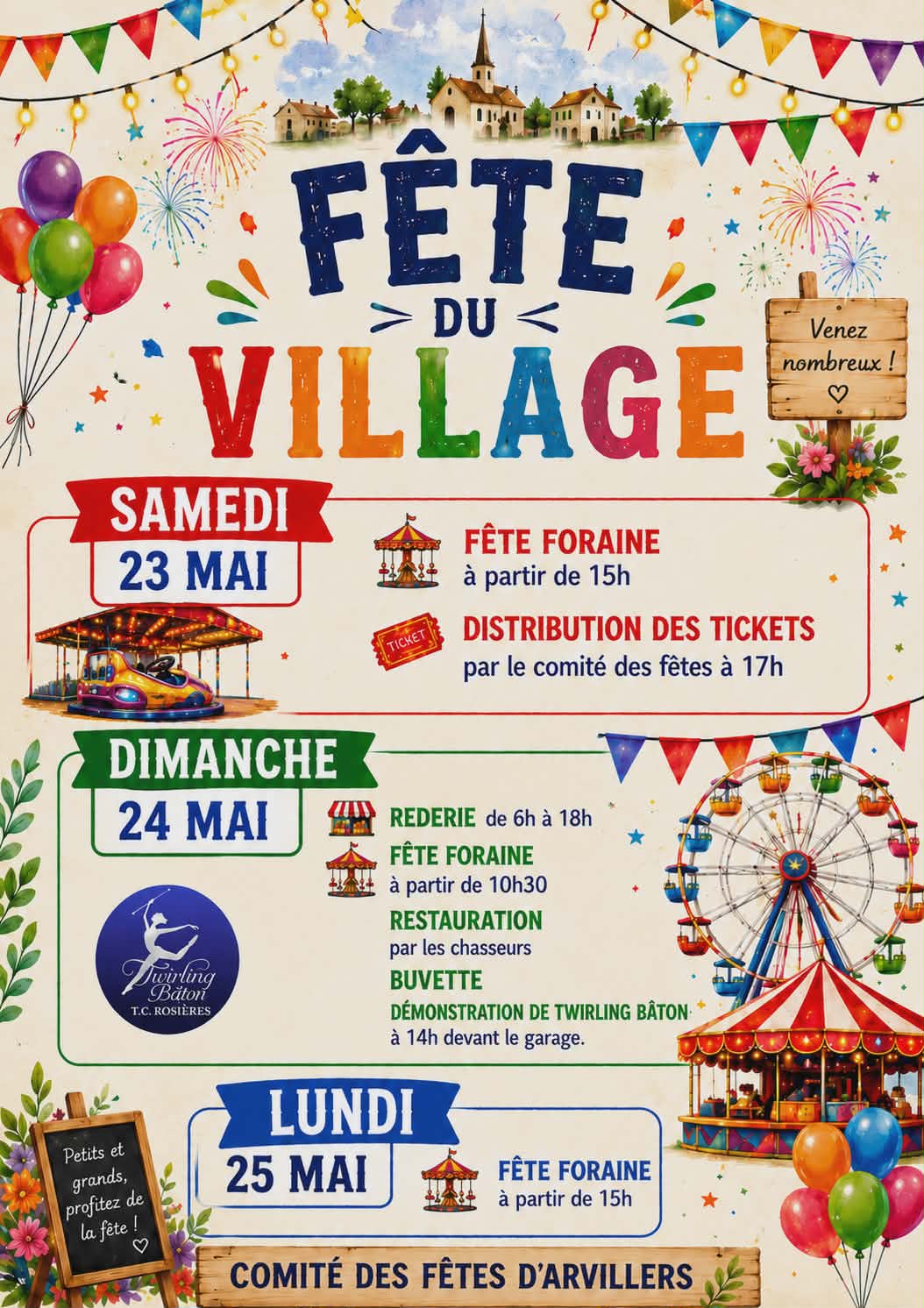 23 et 24 05 fête arvillers